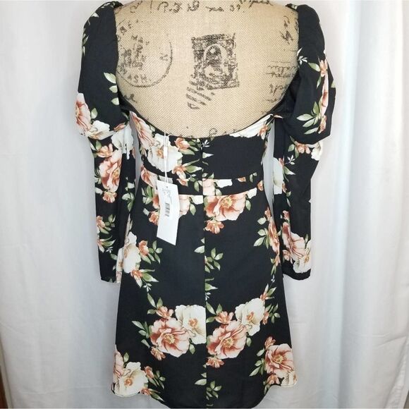 Likely Black Floral Mini Tara Dress - Picture 2 of 6